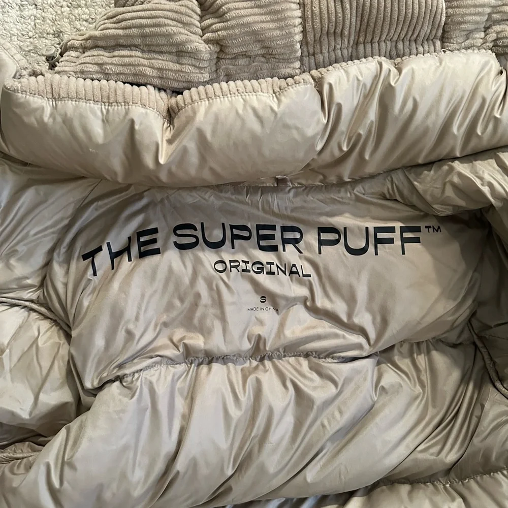 Aritzia Tan Puffer Jacket - Picture 3 of 5